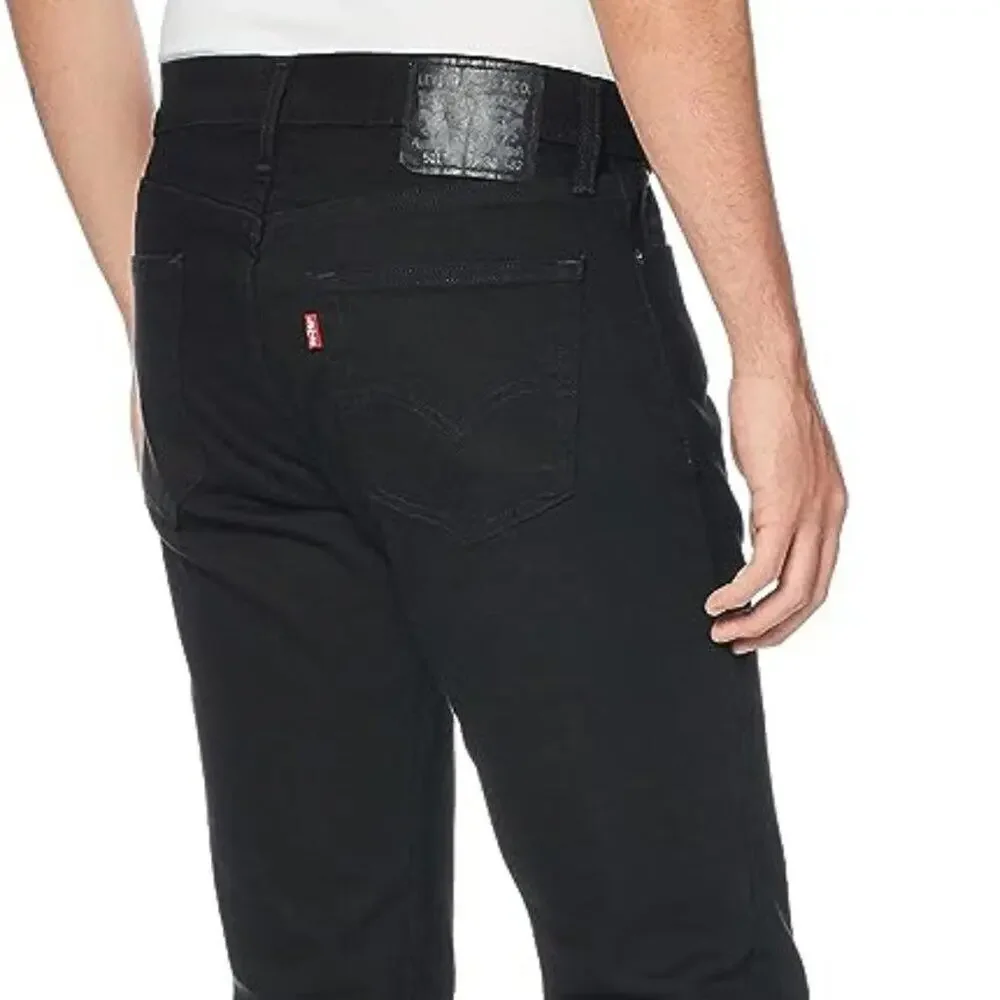 Levi’s Levi 511 Men’s Black Slim Jeans 29x30